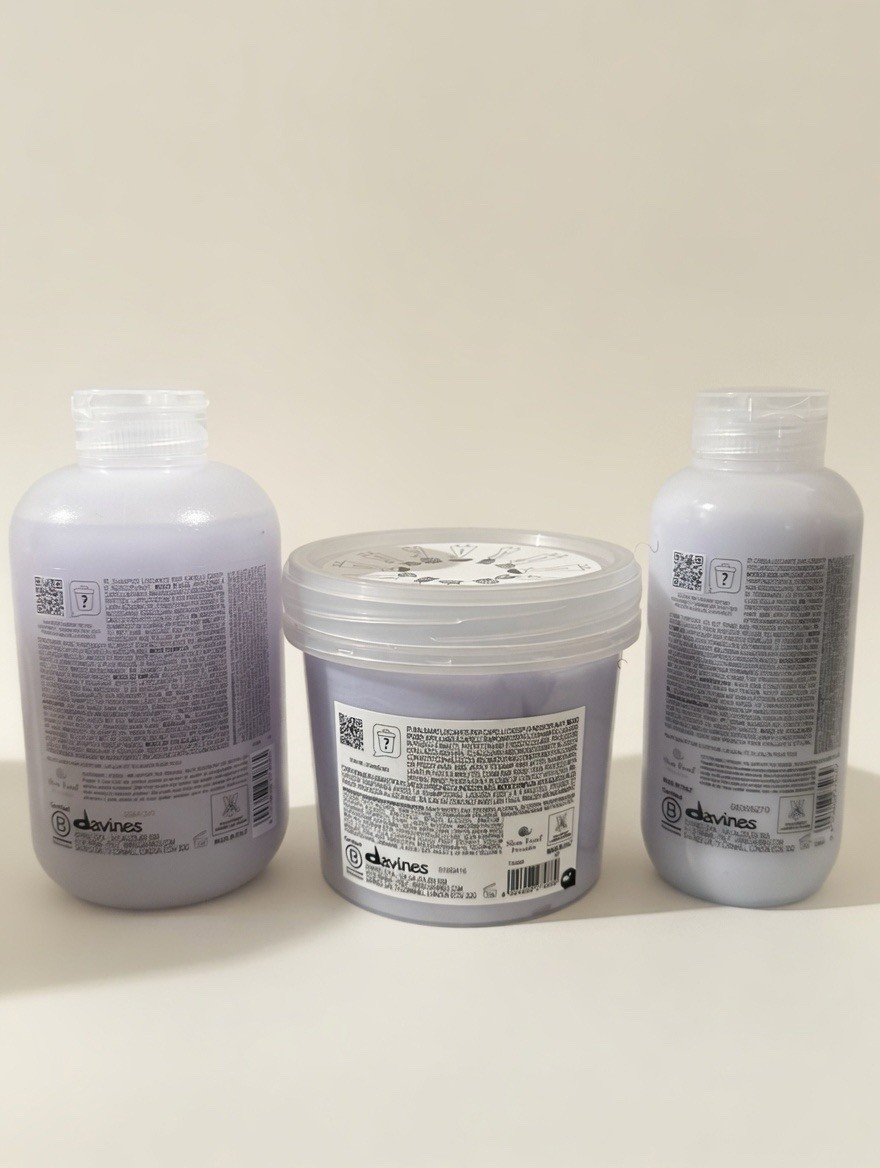 Davines LOVE Smoothing Shampoo Set