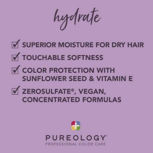 PUREOLOGY HYDRATE SHAMPOO & CONDITIONER TRAVEL SIZE SET / NEW 2025 BOTTLES