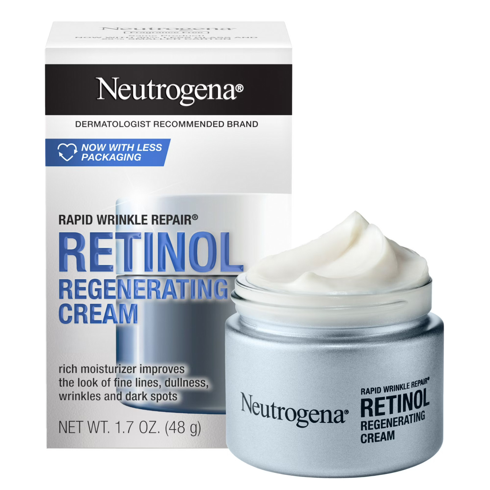 Neutrogena Rapid Wrinkle Repair Retinol Cream 1.7oz FREE SHIP