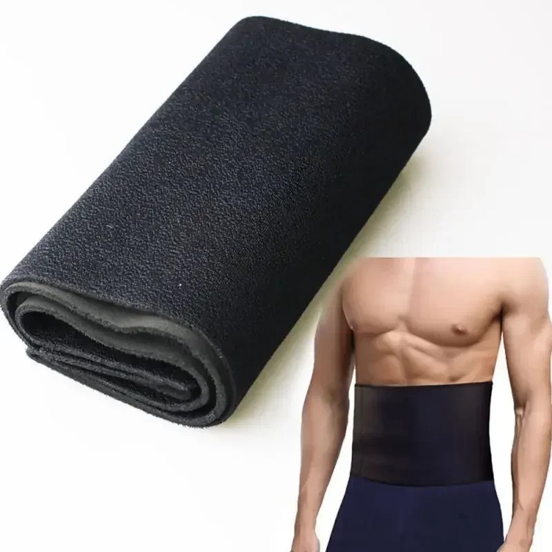 Waist Trimmer Belt Sweat Band Wrap Ab Stomach Weight Loss Fat Burner Slimming