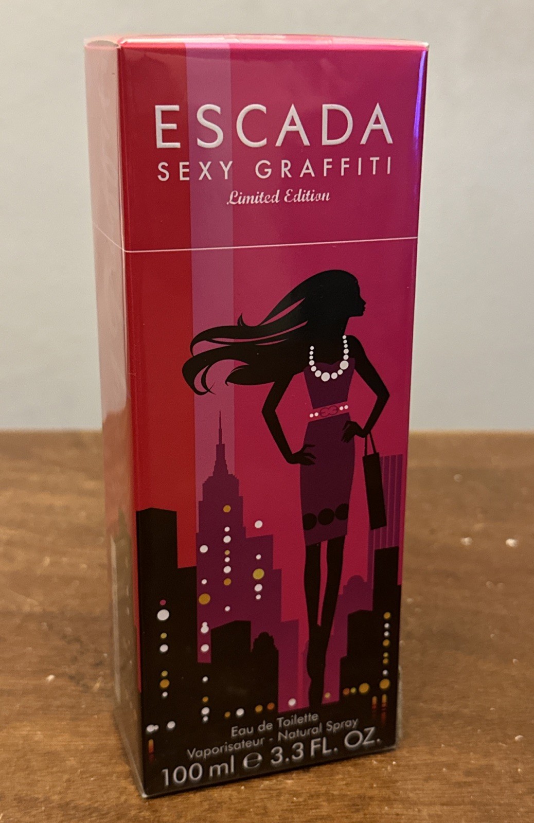 SEXY GRAFFITI BY ESCADA LIMITED EDITION 3.3oz 100ML EDT SPRAY NEW SEALED