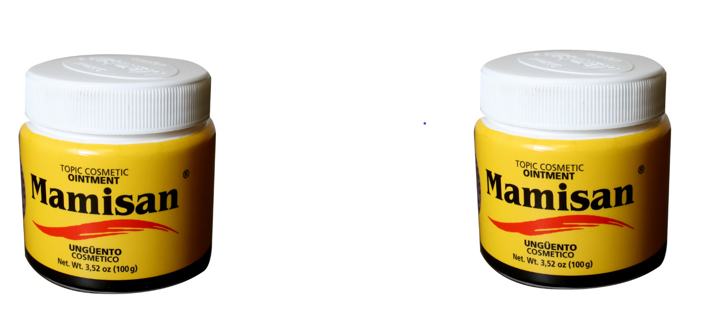 2- MAMISAN POMADA 100g (3.52oz) each OINTMENT Unguento MADE IN MEXICO