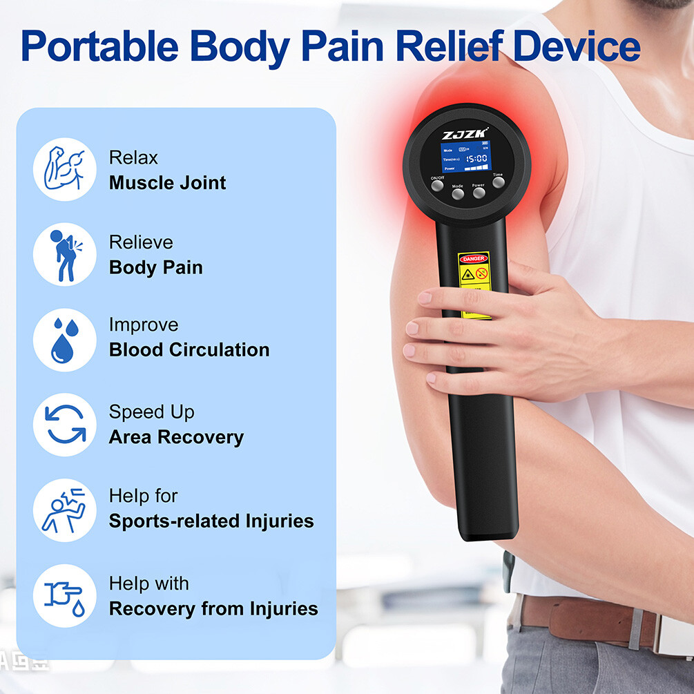 205W Pro Cold Laser NIR Light Physiotherapy for Arthritis Pain 905nm 808nm 660nm
