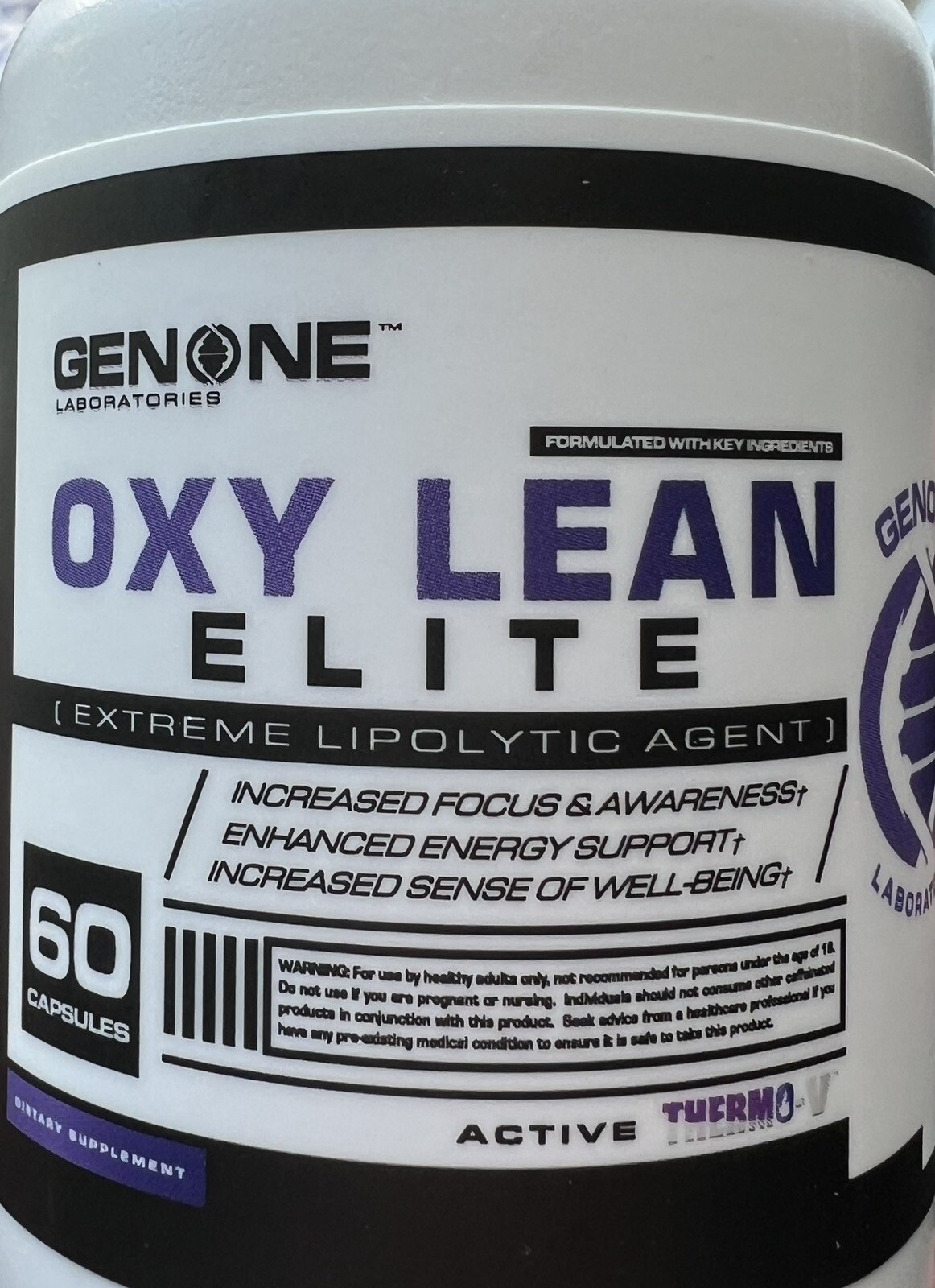 ♨️GENONE™ OXY LEAN ELITE / 60 CT / FAT BURNER / MOOD ENHANCER / APPETITE CONTROL