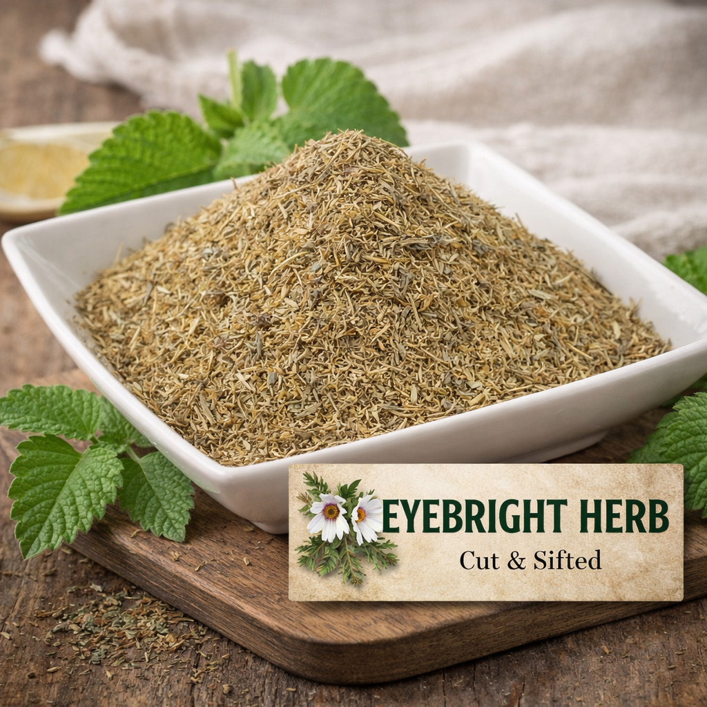 Wildcrafted Eyebright Herb C/S | Euphrasia officinalis | Raw Botanical | Fresh