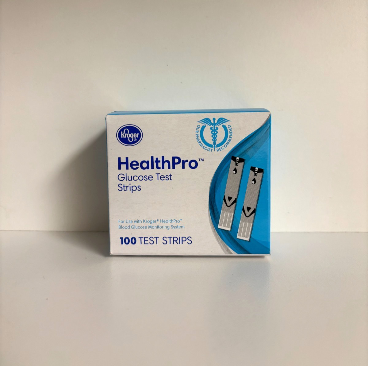 100 Kroger HealthPro Diabetic Blood Glucose Test Strips Exp 6/27+ Free Shipping!