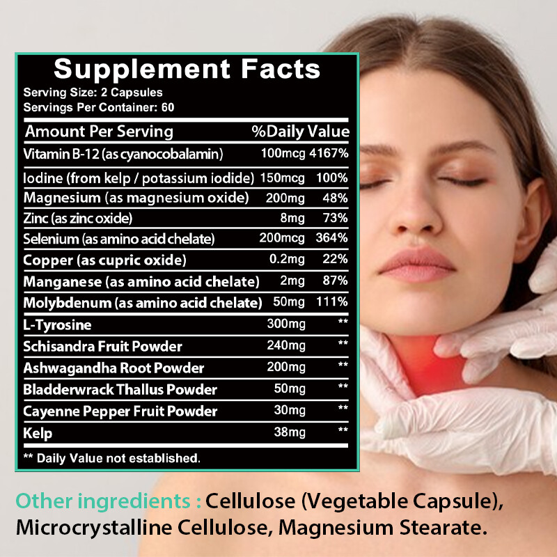 Thyroid Support Supplements – Balance Energy, Metabolism, Stress