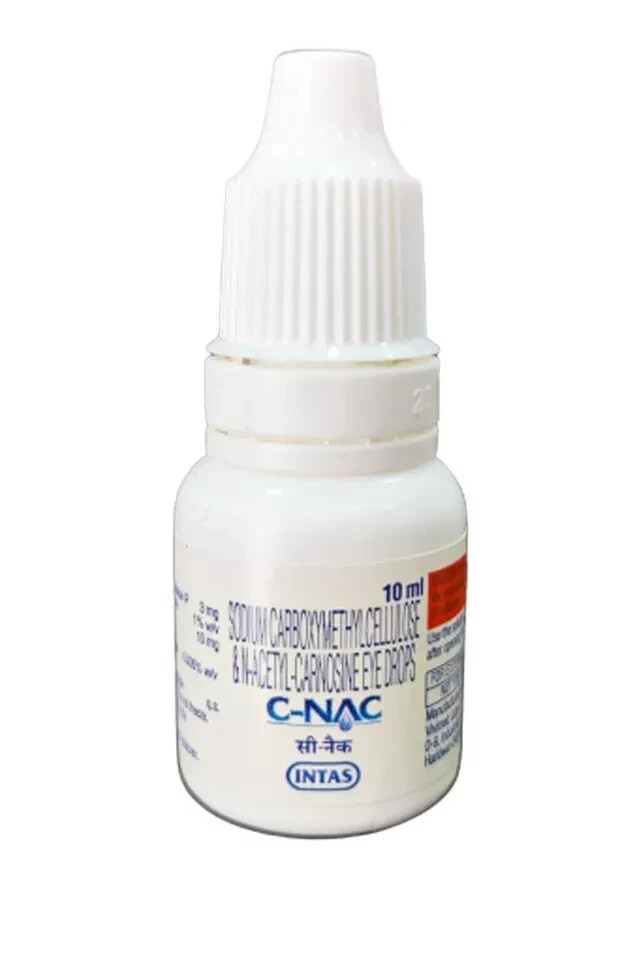 BEST Cataract Eye Drops – Glaucoma, Non Carnosine (NAC), Can Cataracts C PACK 5