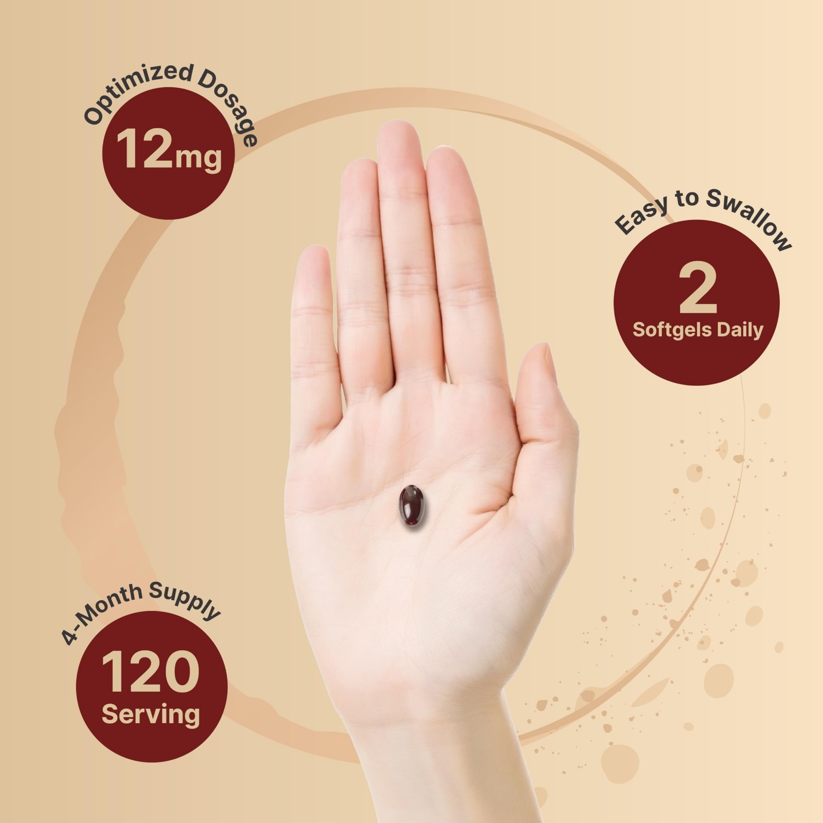 Maximum Strength Astaxanthin 12mg – 240 Softgels, Natural Antioxidant, Non-GMO,