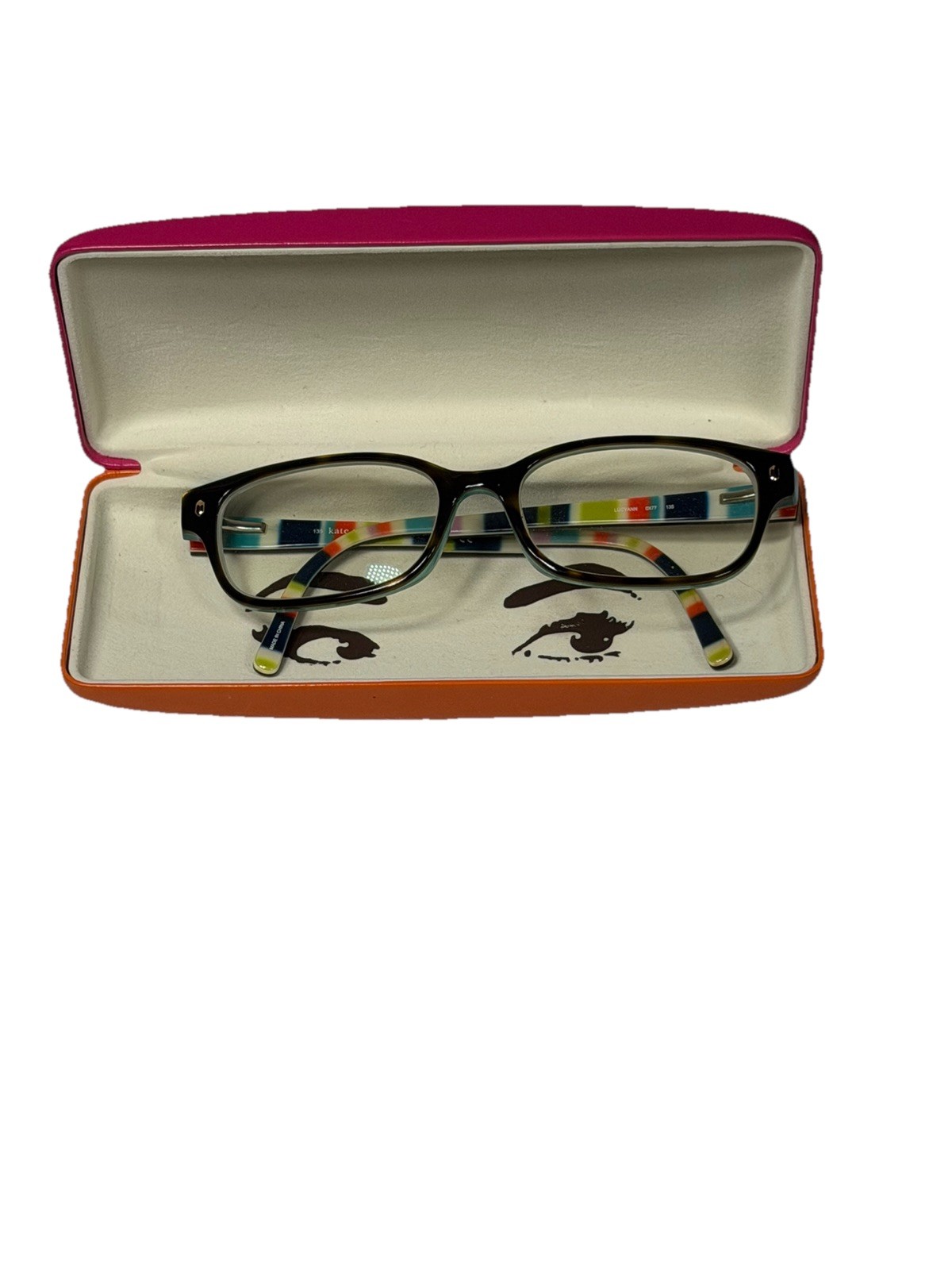 KATE SPADE LUCYANN OX77 135 Tortoise Shell Case Included Prescription Unknown