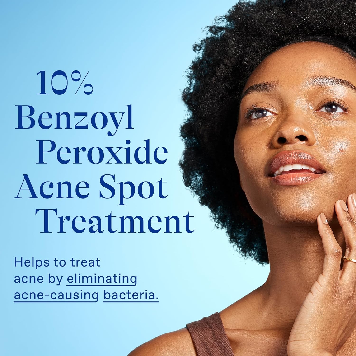 Differin Acne Spot Treatment with 10% Benzoyl Peroxide, Maximum Strength OTC Acn