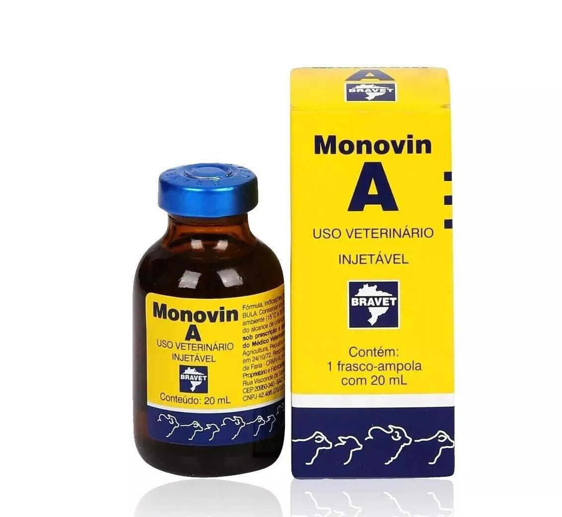 Monovin Hair Growth Vitamin A Concentrated Stimulant Bravet Authentic Sealed