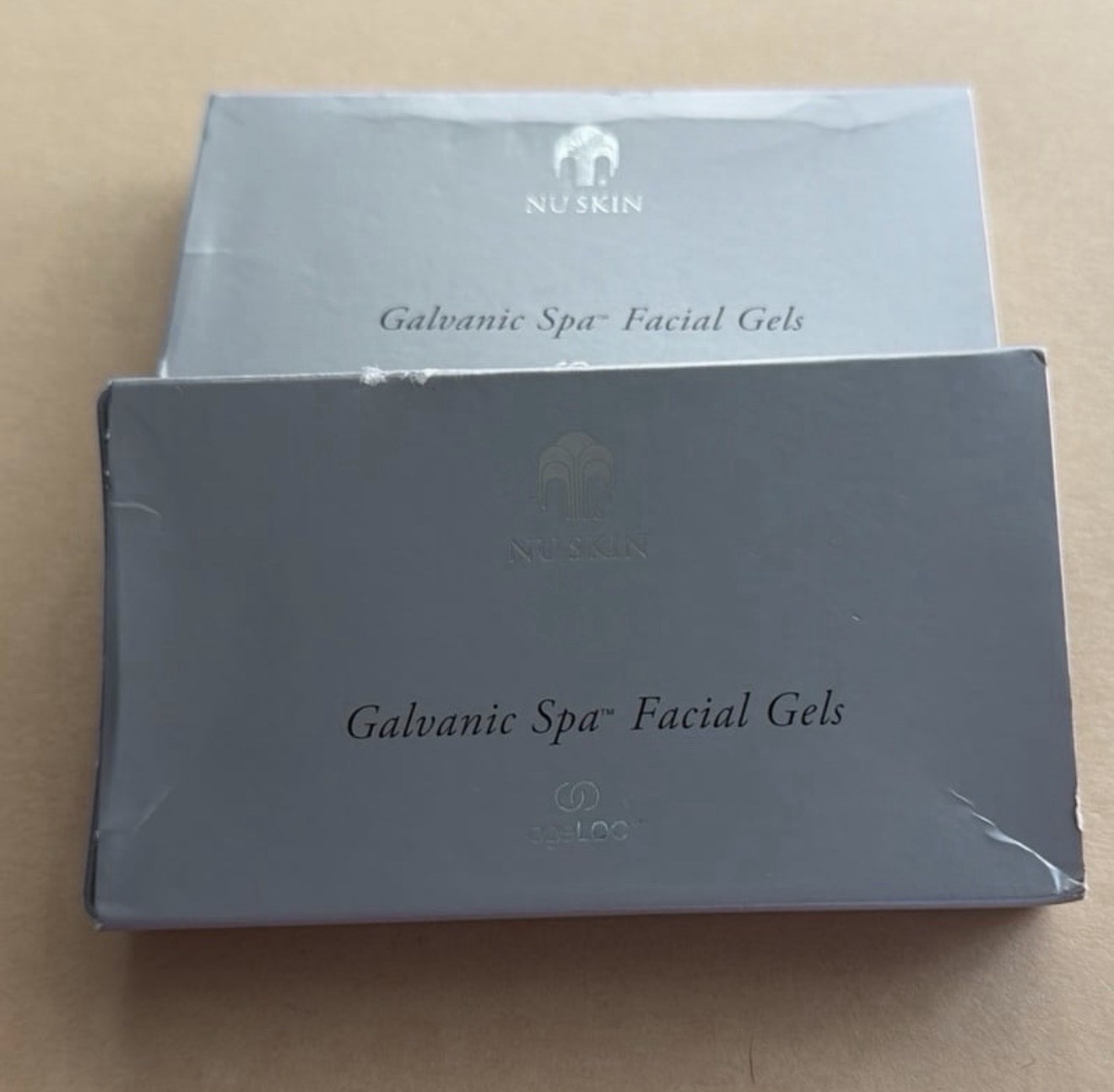 NuSkin Galvanic Spa ageLOC Facial Gels – Seal has been broken on the Box