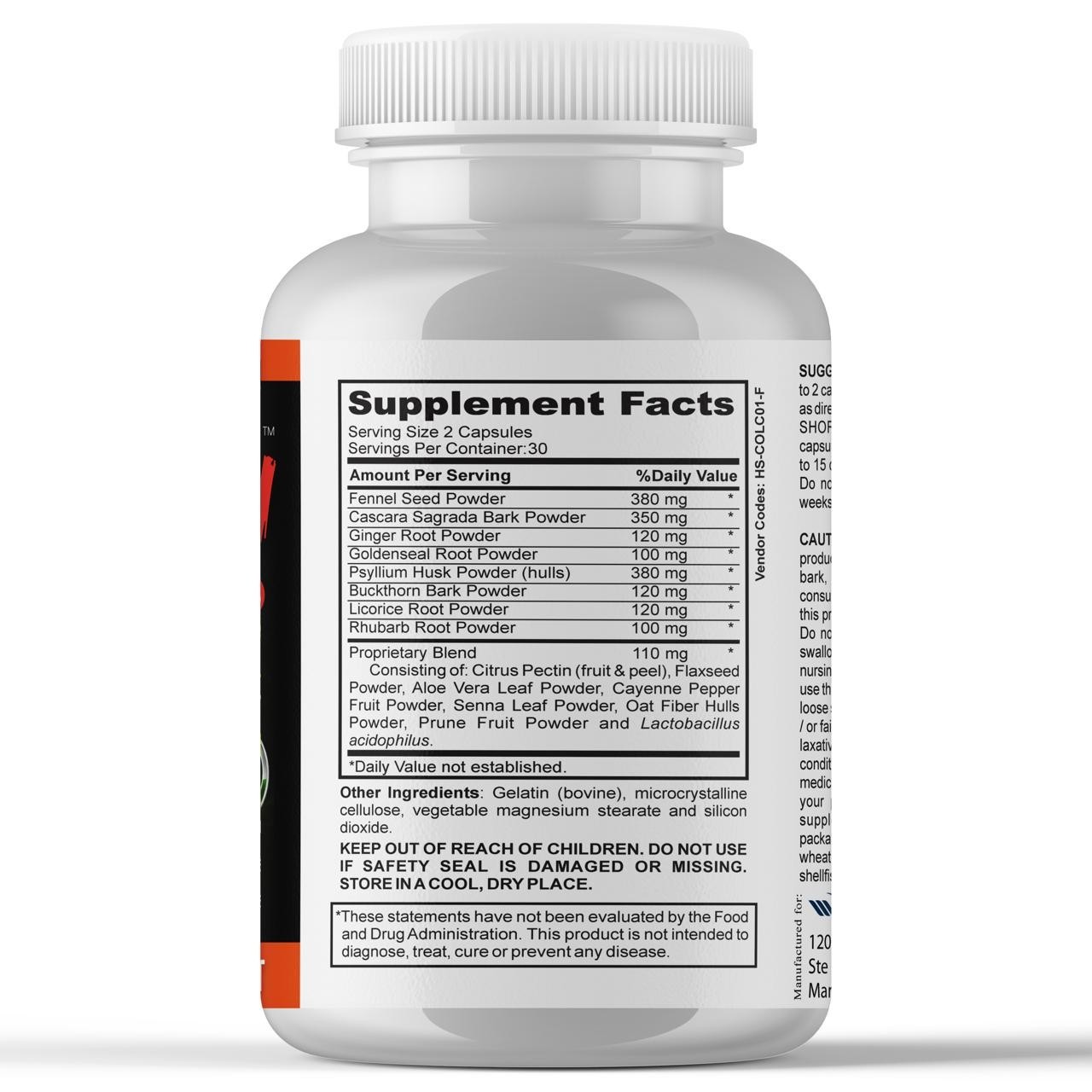 Metabolism Support Weight Management Cleanse Supplement | Digestive Support60Cap