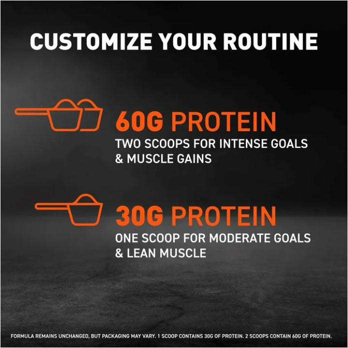 Body Fortress 100% Isolate Protein Powder, Vanilla, 1.5 lb, 60g Protein