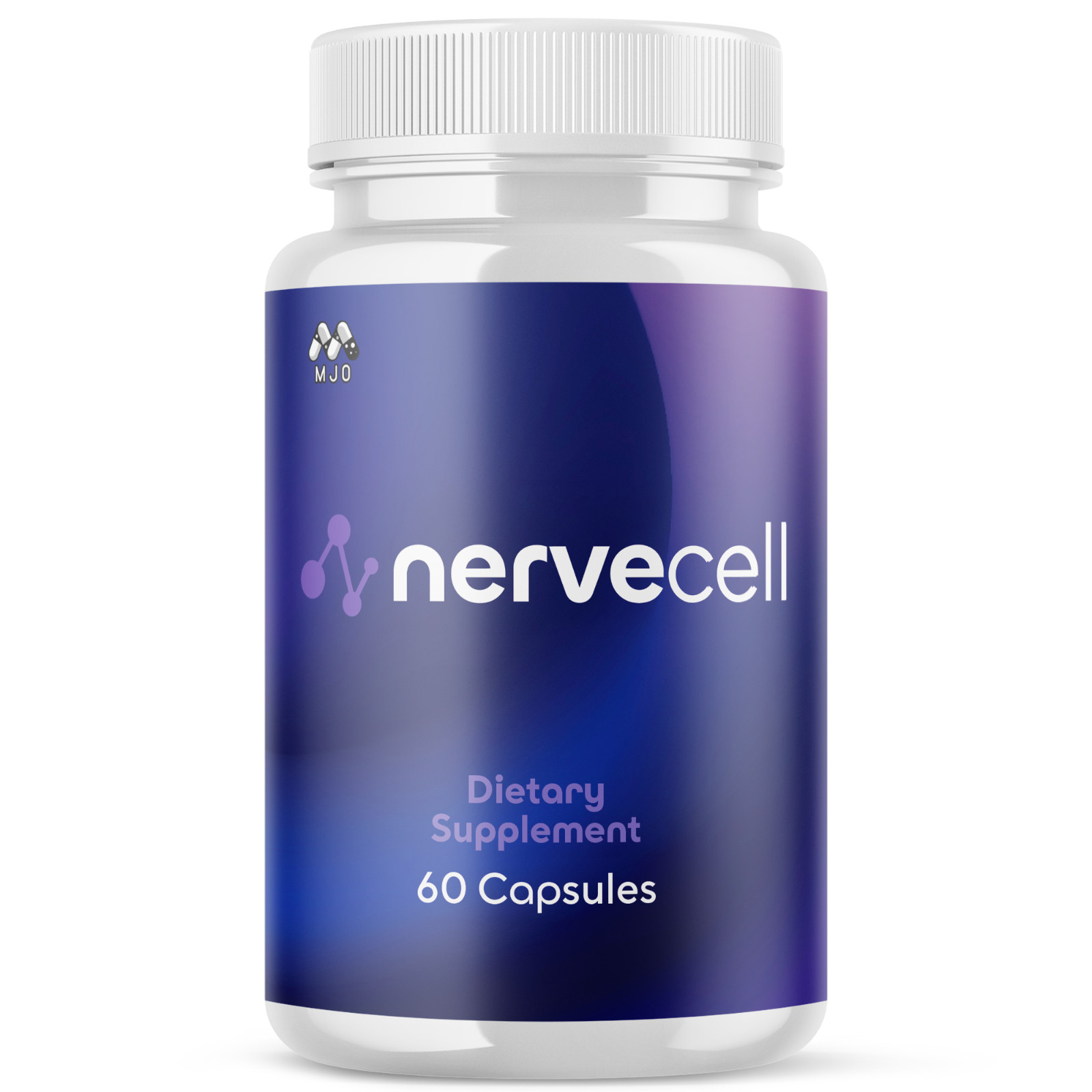 (1 Pack) Nervecell Advanced Nerve Support Strength Formula Nerve Cell 60 Caps