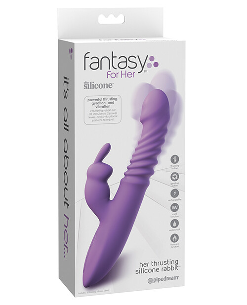 Fantasy For Her Ultimate Thrusting Silicone – Purple