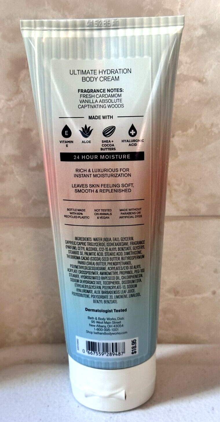 BATH & BODY WORKS VANILLA ROMANCE BODY CREAM 8 oz NEW 2024