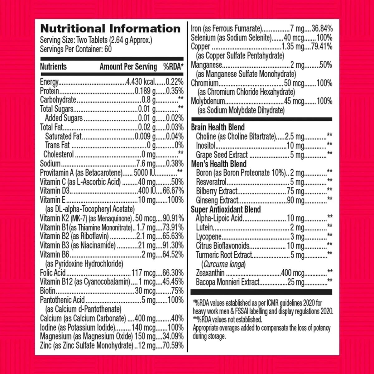 GNC Mega Men 50 Plus 120 Caplets Free Shipping Formulated In USA