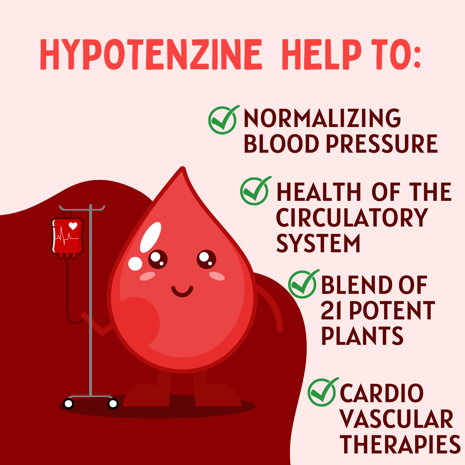 Cardiovascular Drops for Arterial Health, Circulatory System &Pressure Support