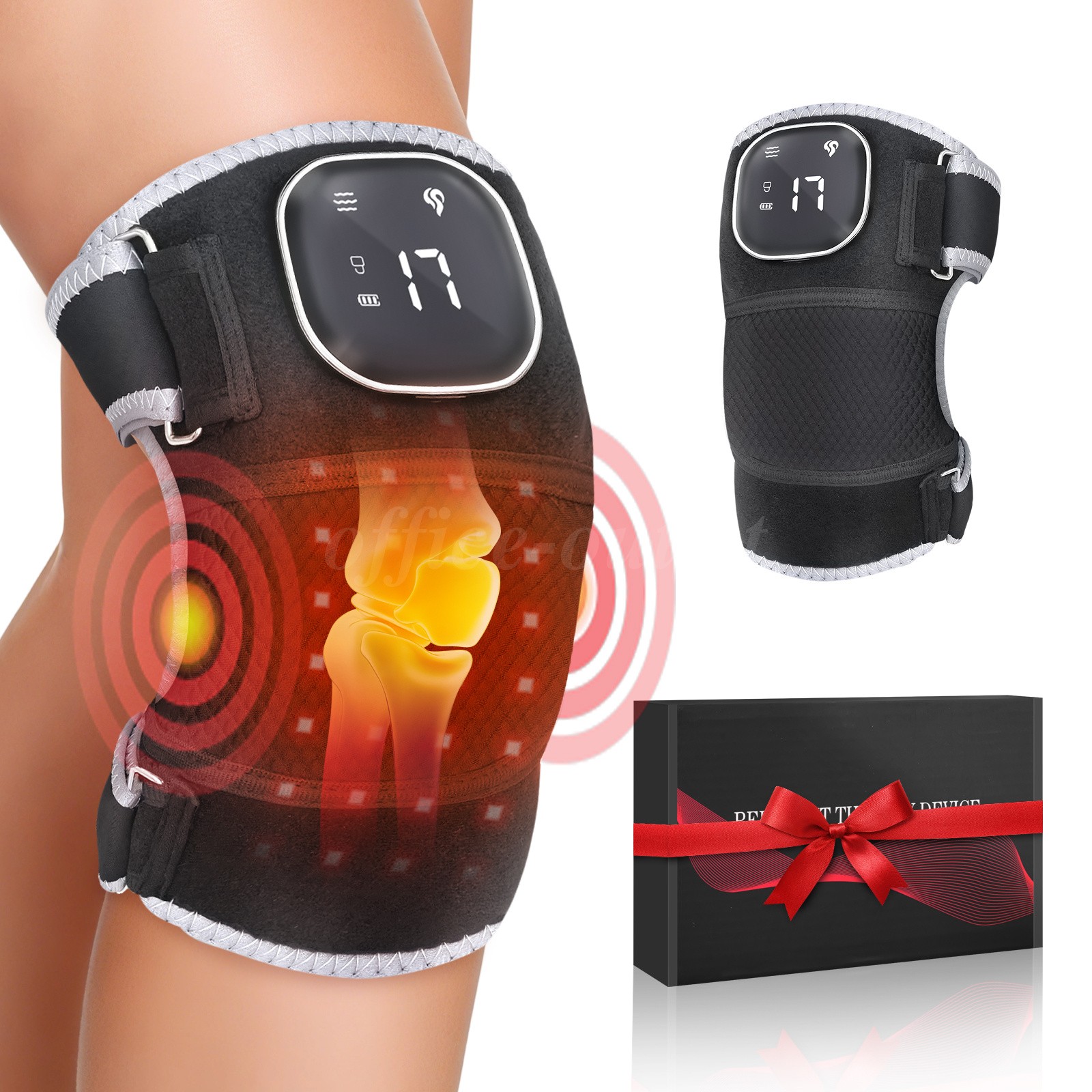 Red Light Therapy for Knee and Shoulder, Pain Relief for Shoulder, Black