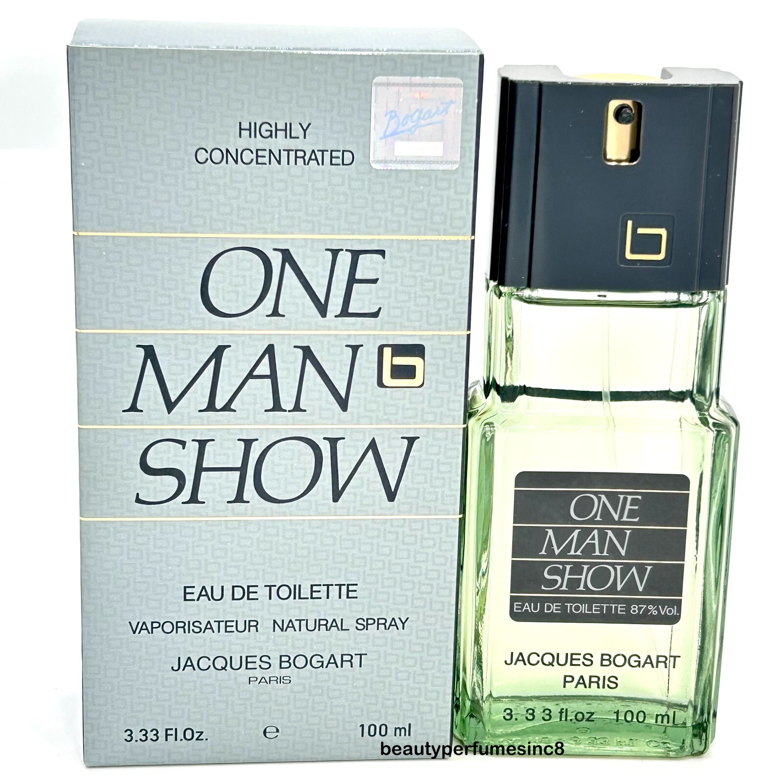 One Man Show Cologne for Men EDT Concentrated Perfume 3.4 oz /100 ml New in Box