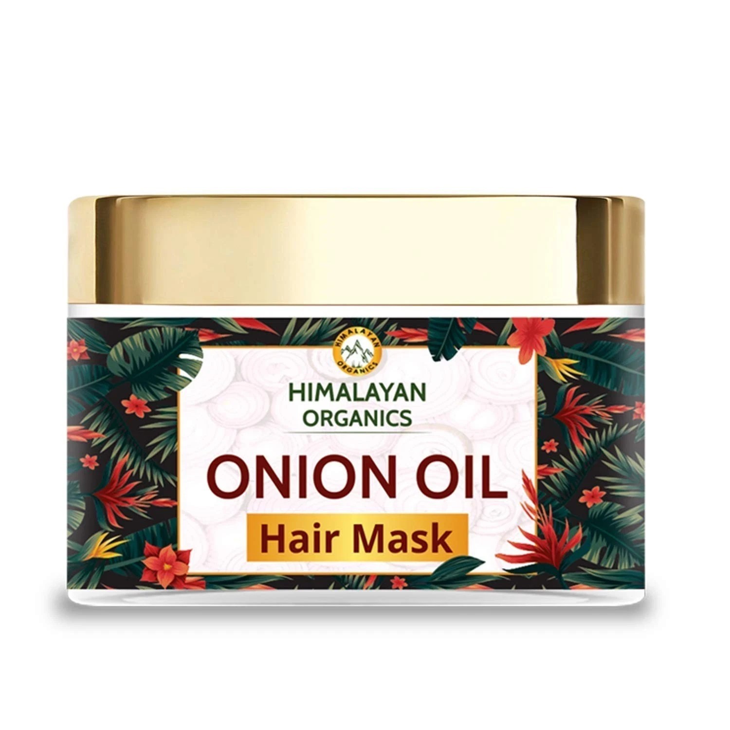 Himalayan Organics Red Onion Oil Hair Mask With Bhringraj,Vitamin E – 200ml