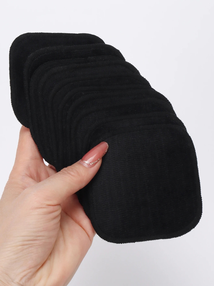 10PCS Super Soft Reusable Makeup Remover Pads – Crystal Square Cleansing Set