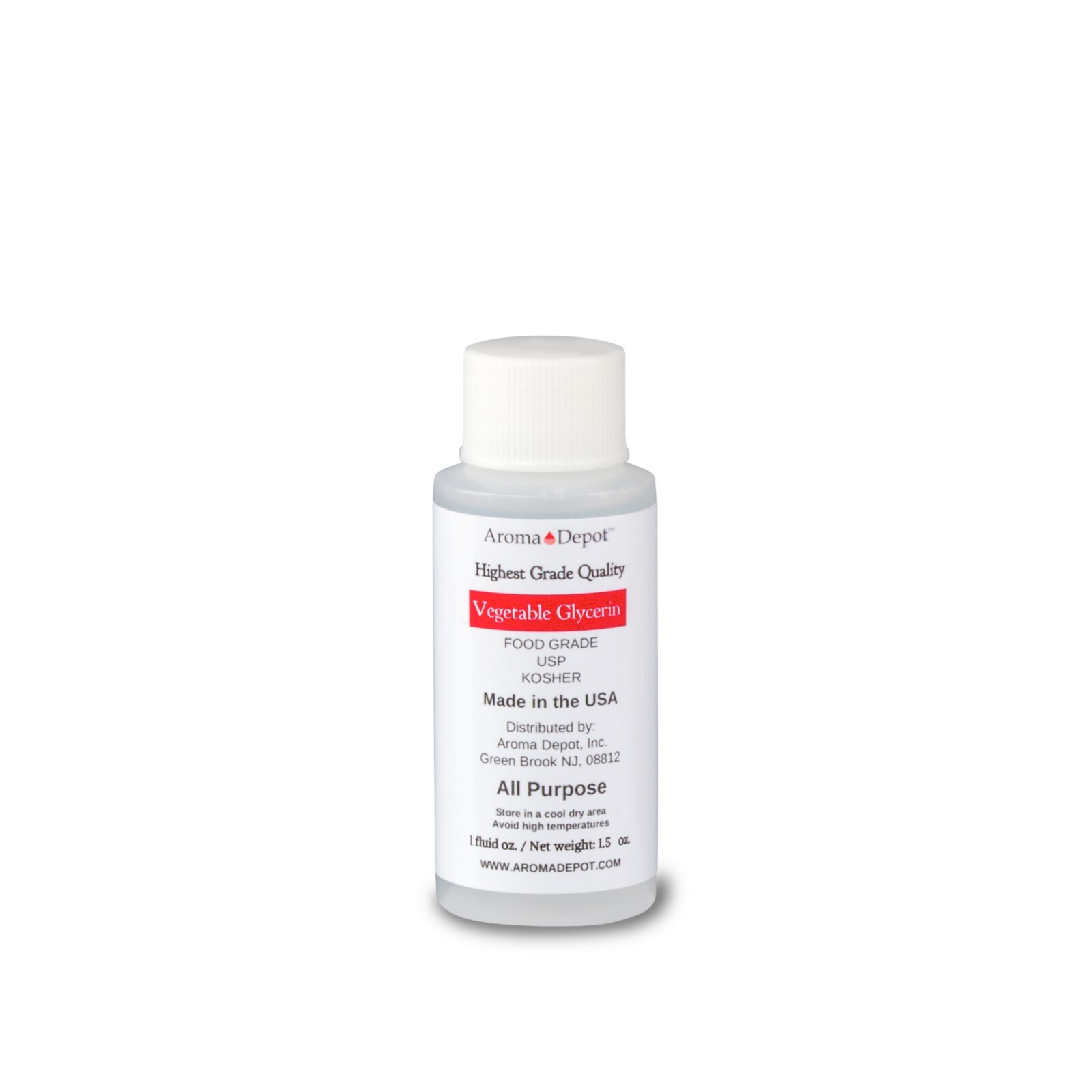 Vegetable Glycerin Non GMO 99.9% USP Kosher Pure VG Food Grade USP