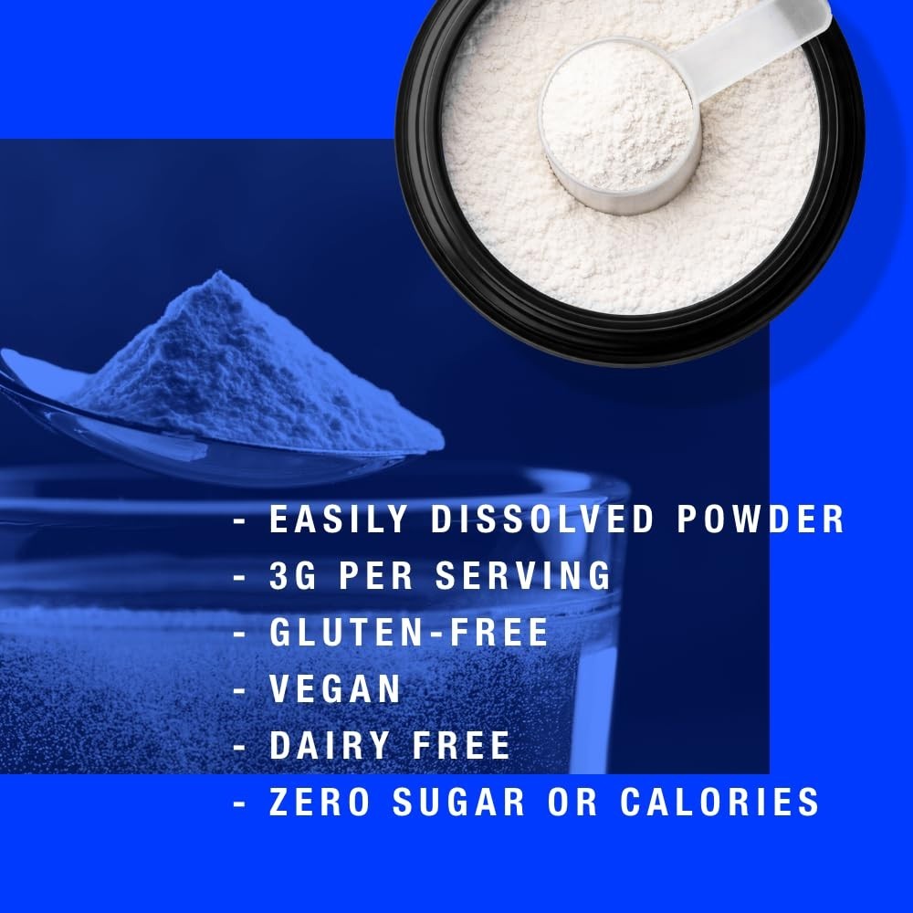 Pure Creatine Monohydrate Powder – Black Raspberry Flavor, Muscle Growth & Energ