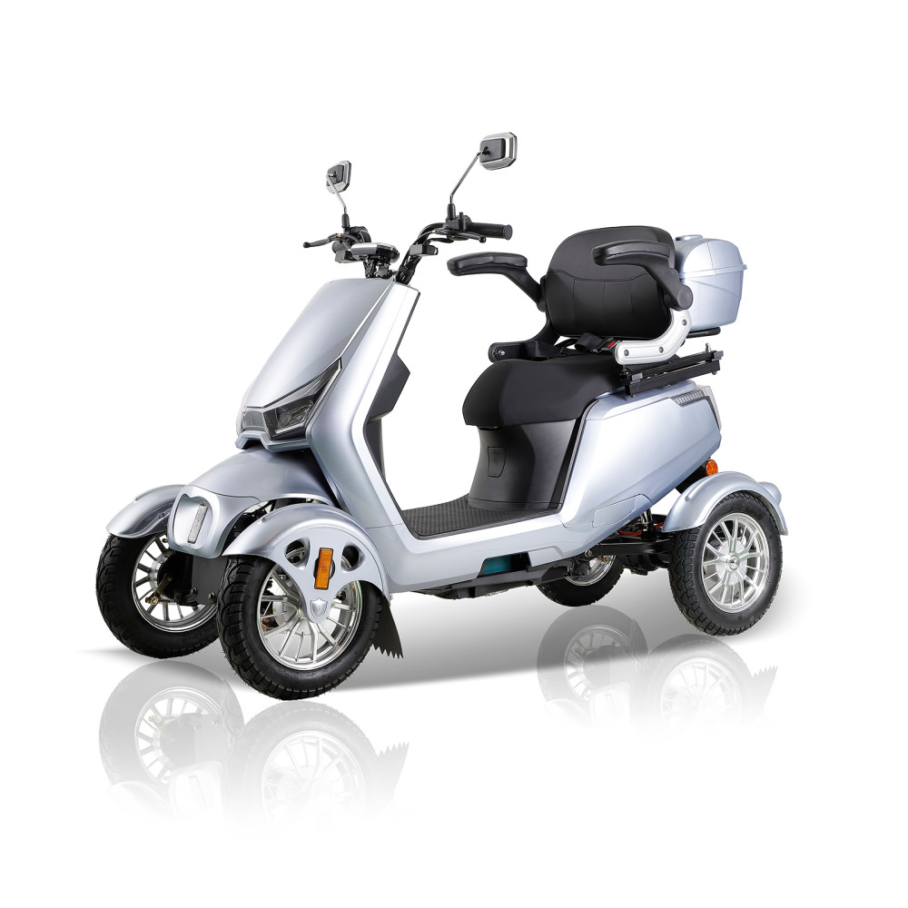 800W 4-Wheel Mobility Scooter for Seniors 15MPH 31Mi 440LBS Full LED Lighting