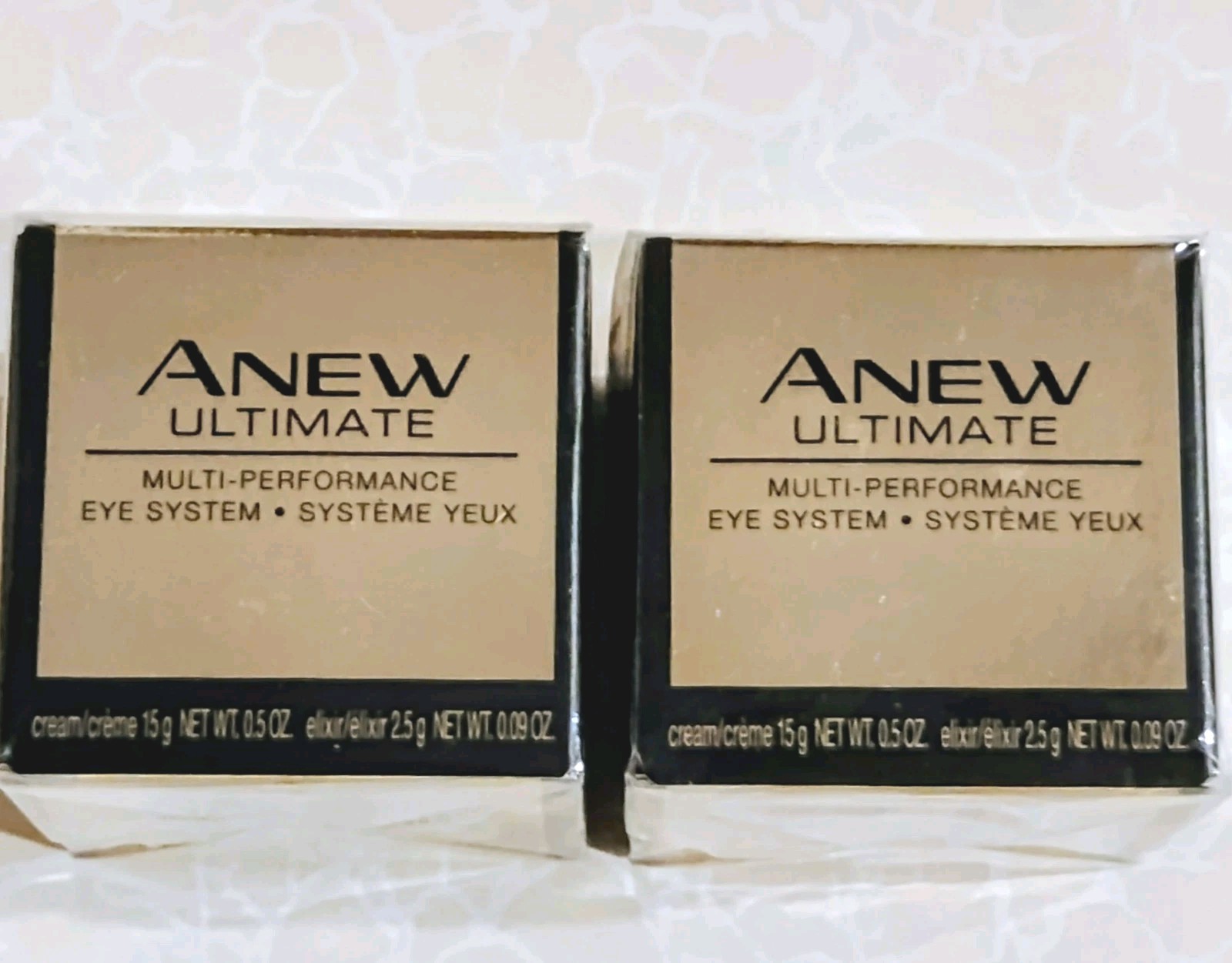 2 Avon Anew ULTIMATE Multi-Performance Eye System 0.5 fl oz 2015