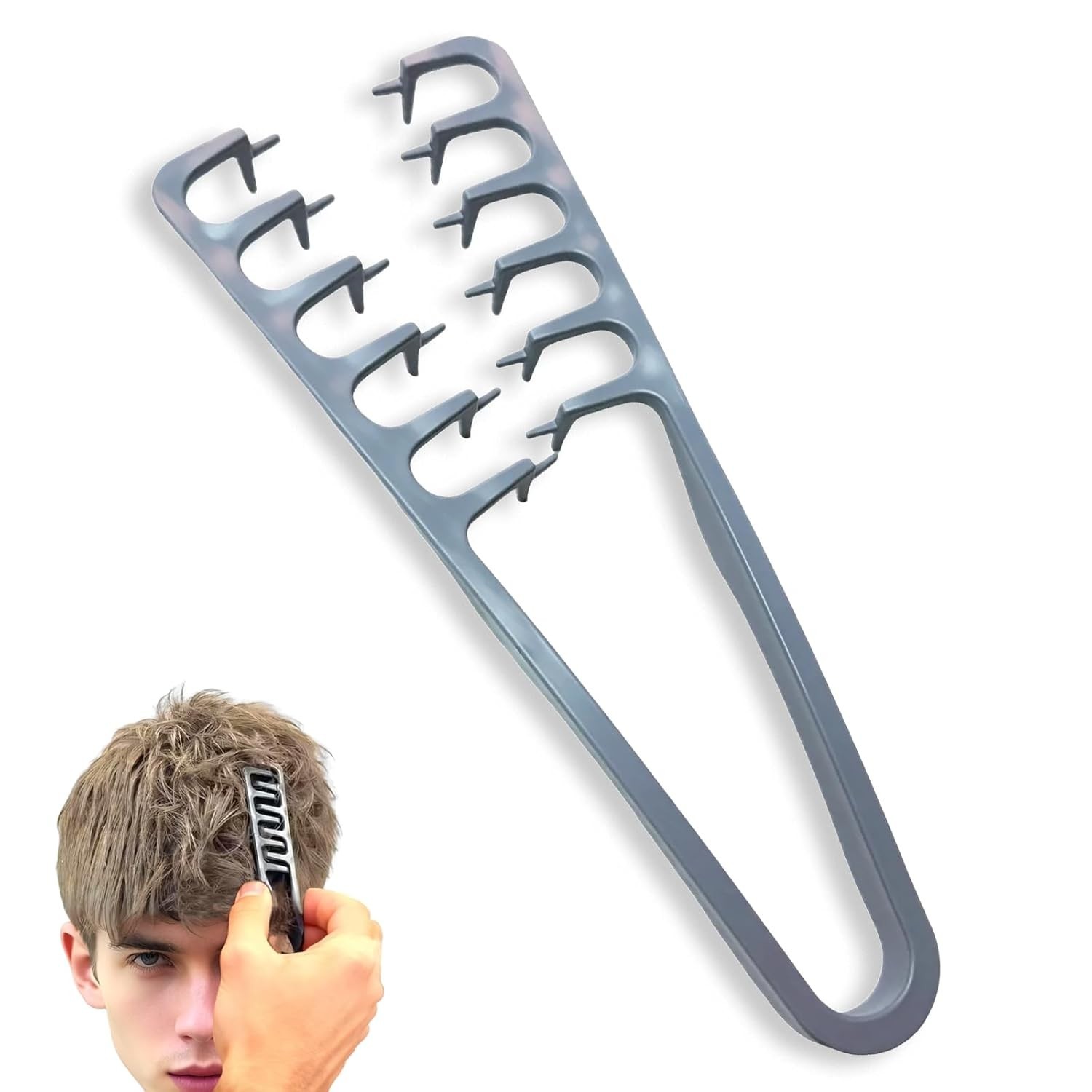 Volumizing Texture Comb Wide Tooth for Curls, Root Lift & Bang Styling
