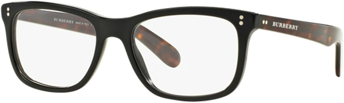 Burberry Eyeglasses BE2212 3554 54mm Black-Havana / Demo Lens