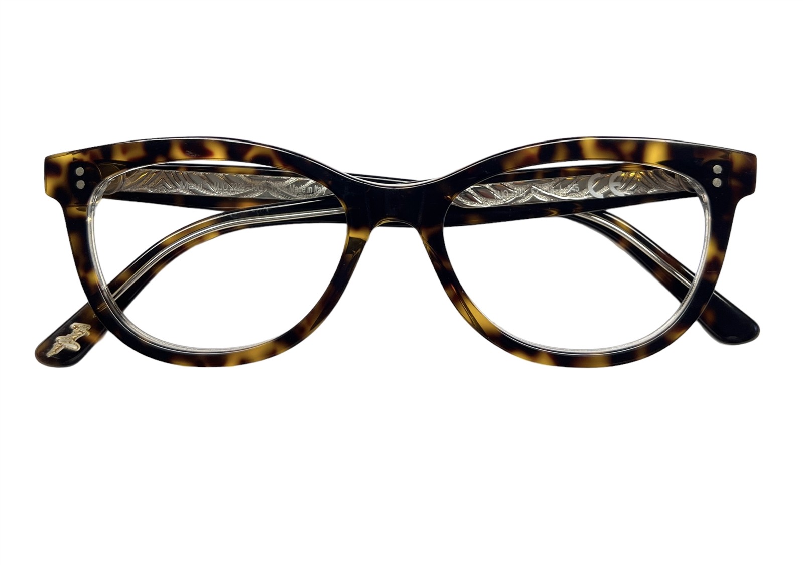 Maui Jim MJO 2118-26MT Eyeglasses Glasses Crystal Brown Havana 49-20-145