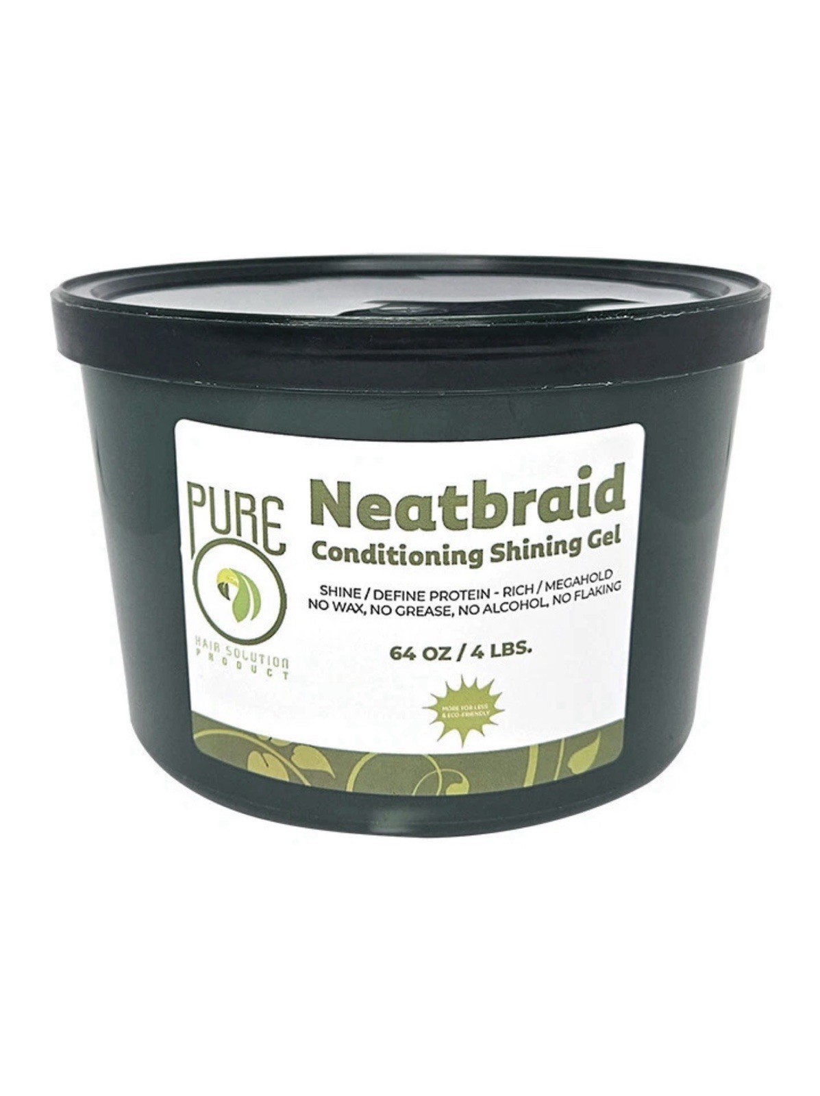 Pure Neatbraid Conditioning Shining Gel 3 64 oz Megahold Shine All Hair Types