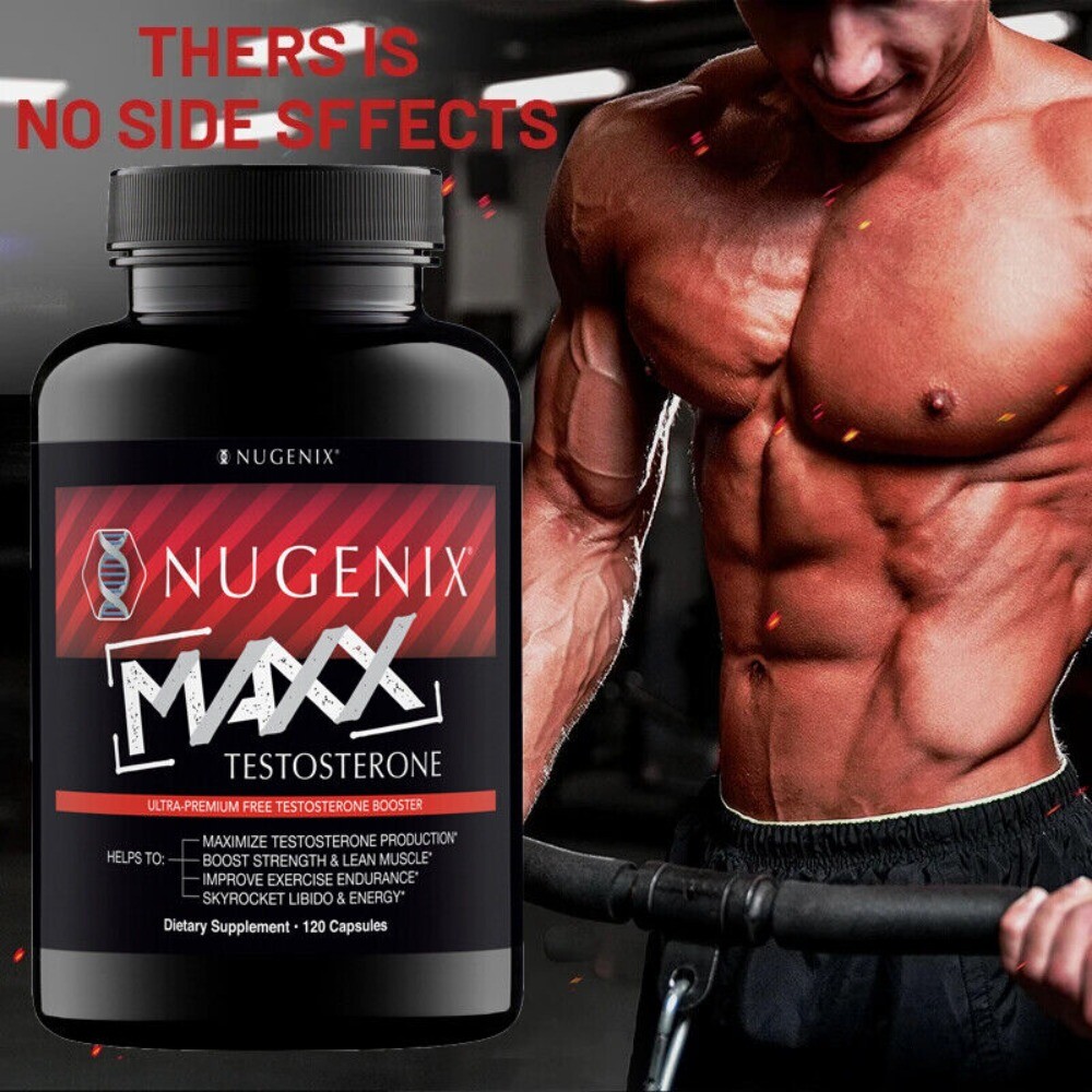 Nugenix Maxx Male Enhancer,120pcs, Increases Strength, Improves Endurance