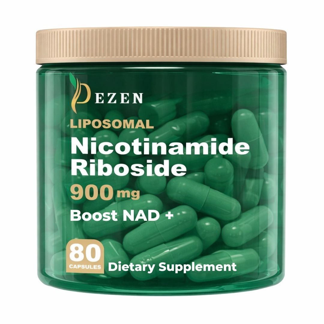 DEZEN NAD+ Supplement Alternative, Liposomal Nicotinamide Riboside, Pack 4