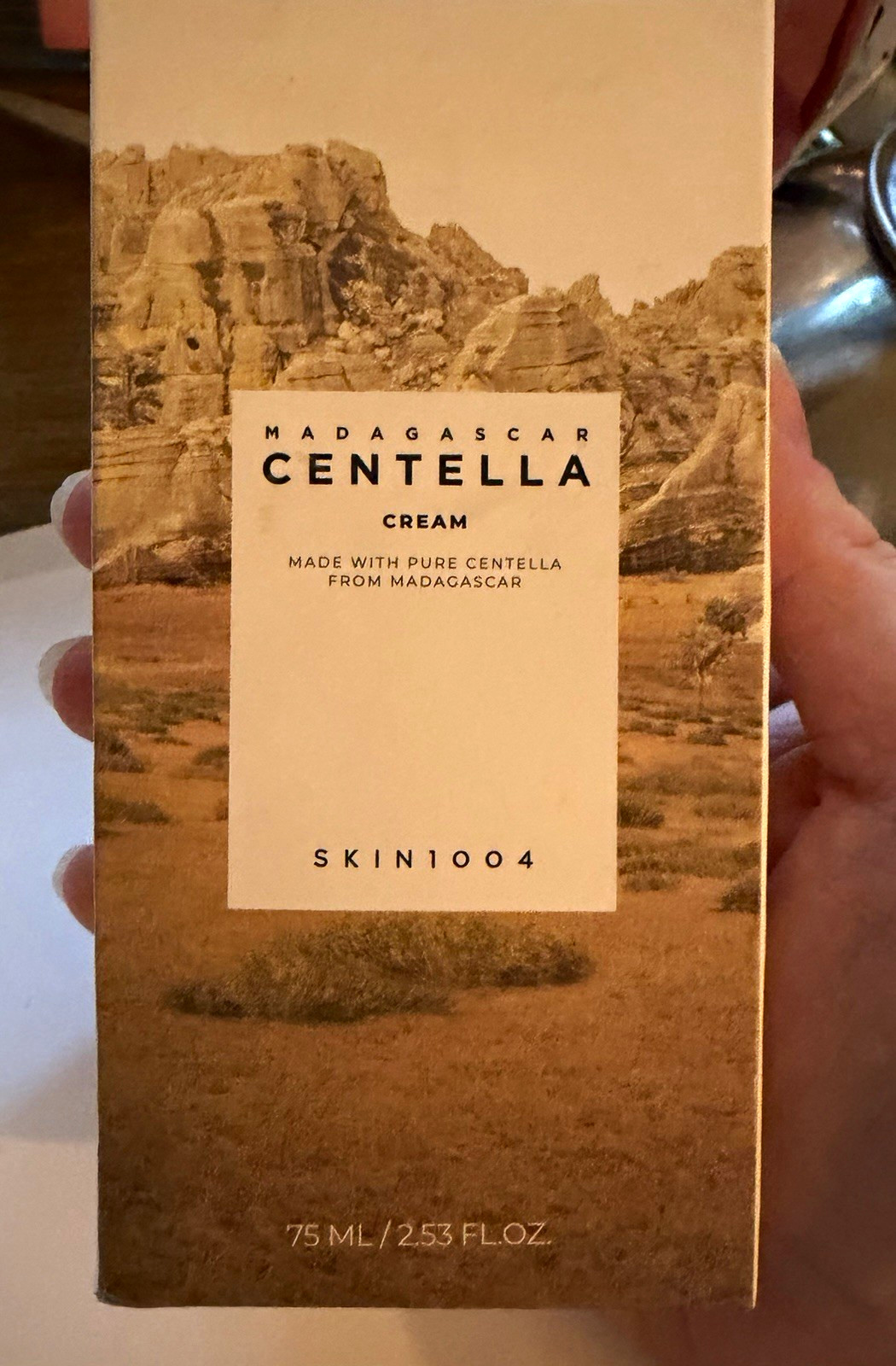 SKIN1004 Madagascar Centella Facial Cream Moisturizer + Niacinamide 2.53oz