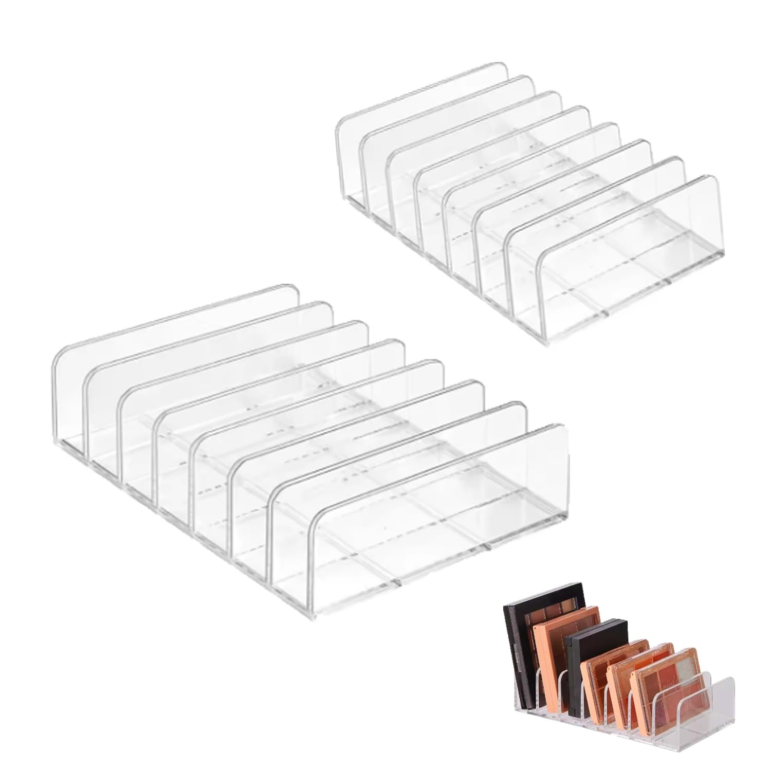 ArrErr 14 Slots Universal Multi 12.5*17*4 cm/4.92*6.69*1.57 in, Transparent