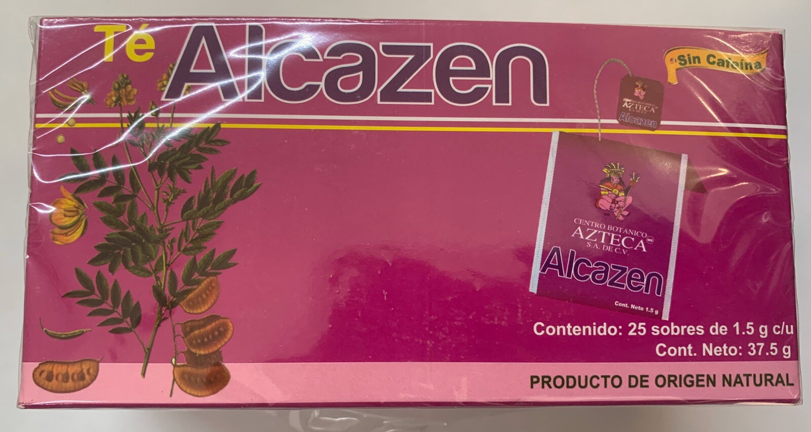 Te Negro Toronja Hoja Sen Linaza Hoja De Pomelo 50 Tea Bags 2 Pack