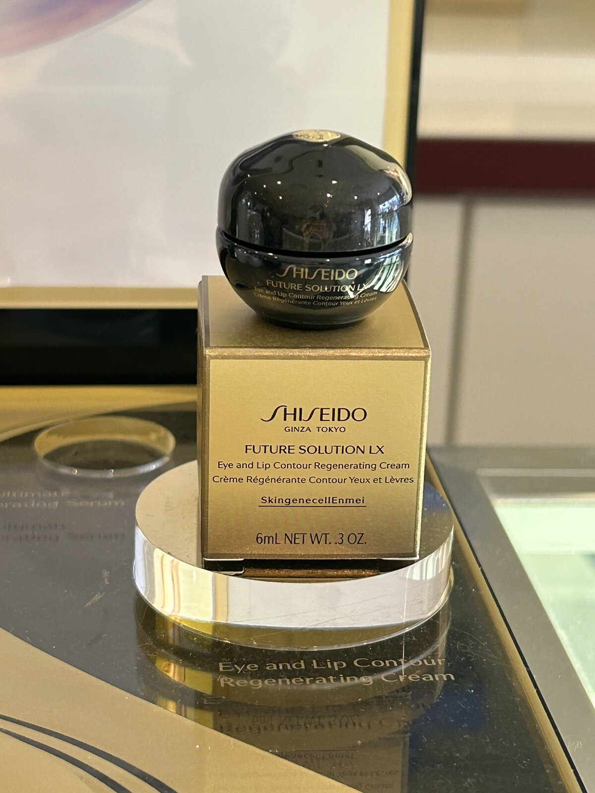 Shiseido Future Solution LX Eye And Lip Contour Regenerating Cream 0.3oz / 6ml