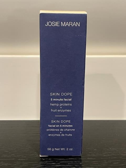 SEAL–Josie Maran SKIN DOPE 5-Minutes Facial (Hemp Proteins + Fruit Enzyumes 2oz