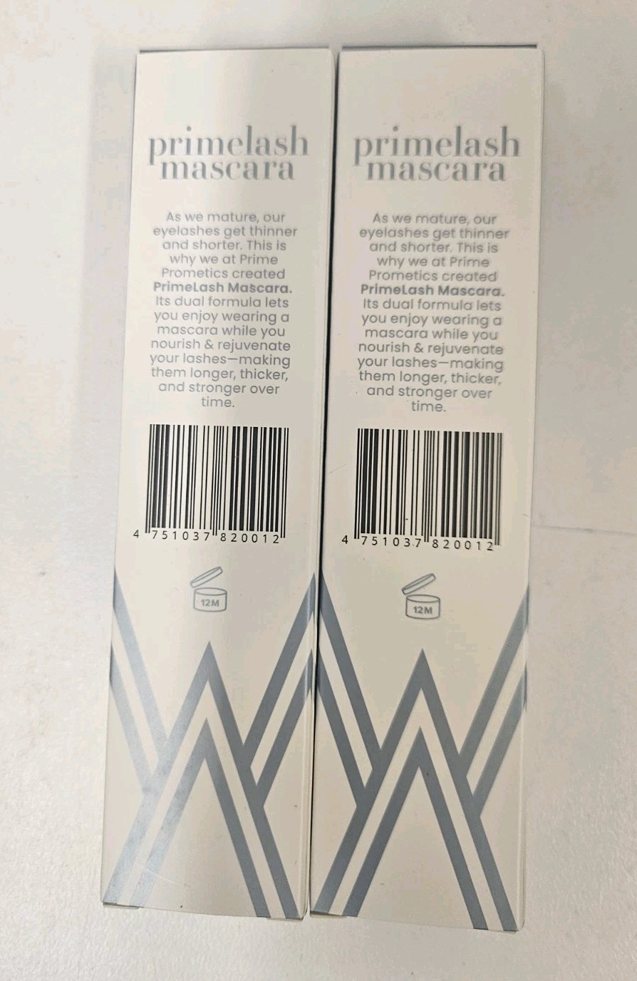 2 PACK Prometics PrimeLash Lengthening Volumizing Mascara Black New SEALED
