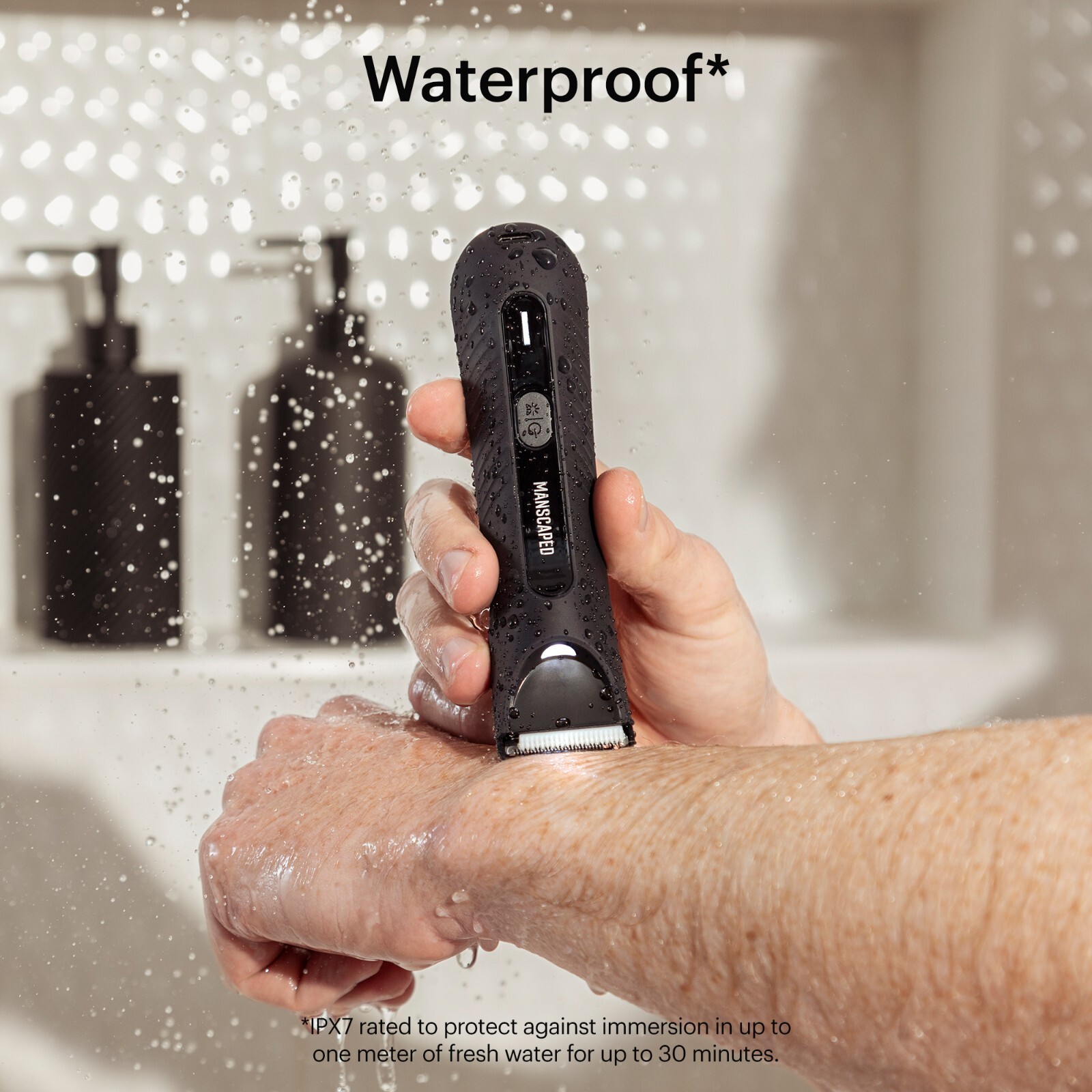 MANSCAPED® The Lawn Mower® 3.0 PLUS Groin & Body Hair Trimmer – SkinSafe™ Blade