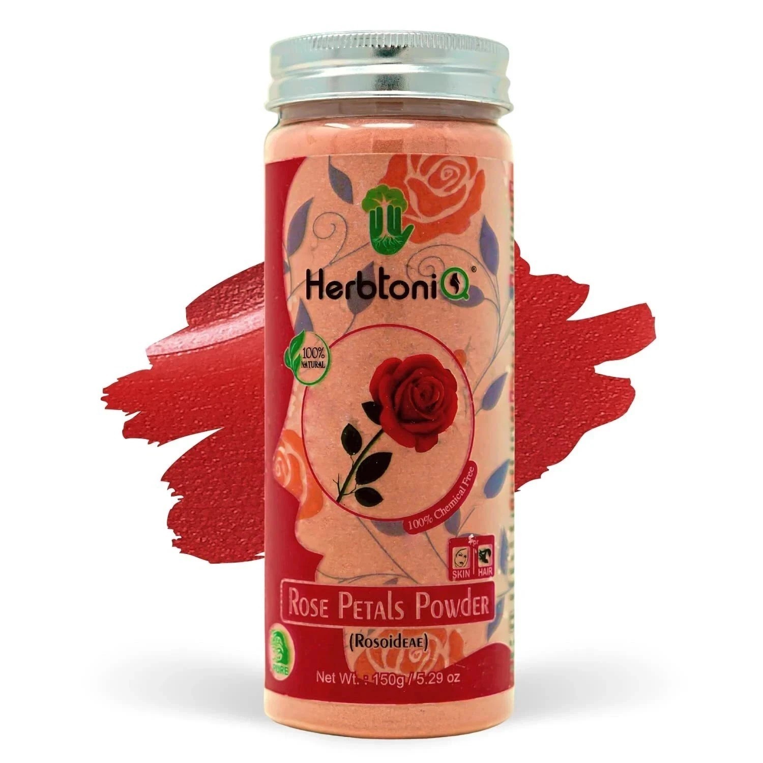 Herbtoniq Rose Petals Powder For All Skin Types 150gm