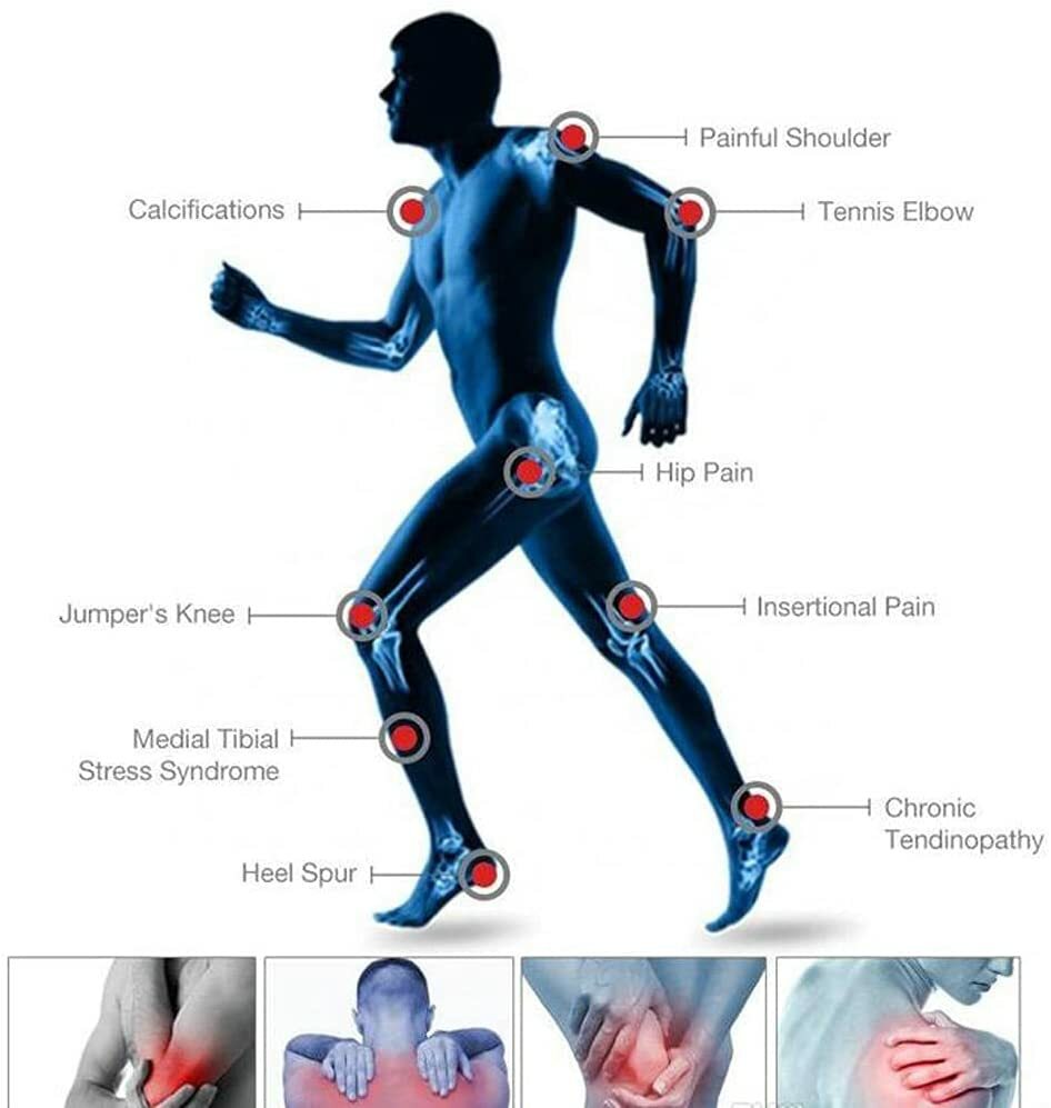 Touch Screen Focused Shockwave Therapy Machine 7 Heads ED Treatment Pain Relief