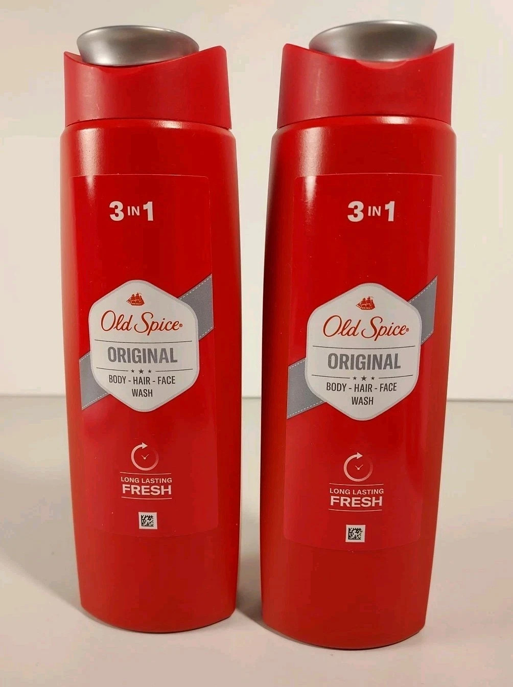 Old Spice Original Shower Gel 3in1 250ml 2 Pack New