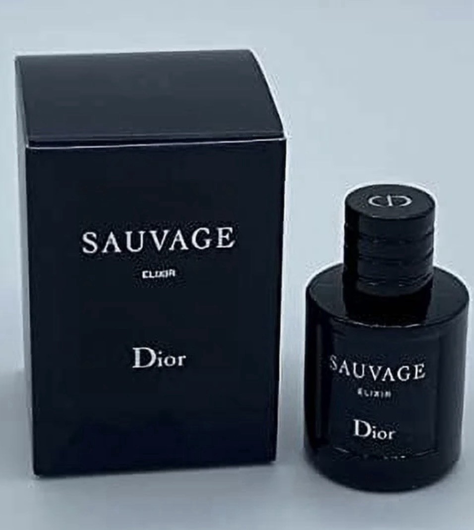AUTHENTIC DIOR Sauvage ELIXIR CONCENTRATED Cologne 0.25 oz 7.5ml NEW Mini – NEW