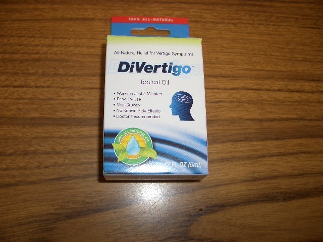 Divertigo Liquid Drops Topical Oil .17 fl oz for Vertigo Symptoms Exp 6/2029